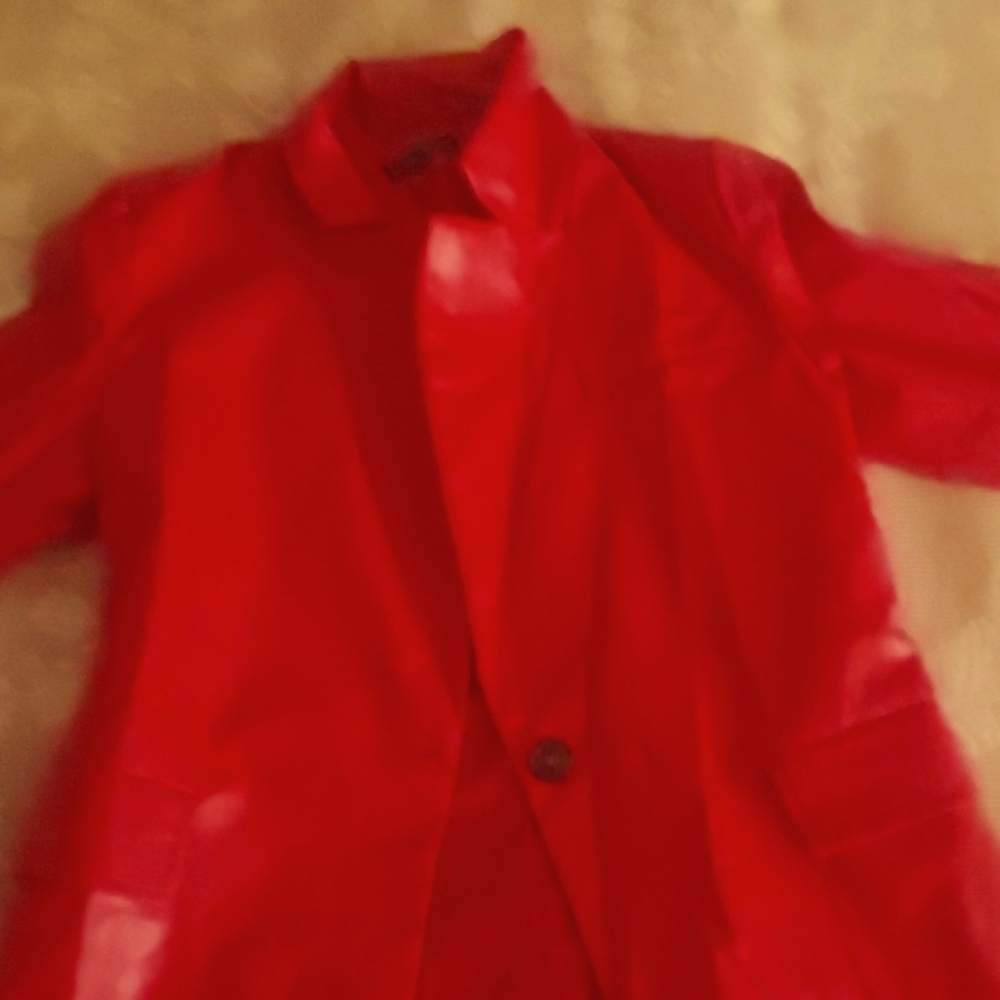 SHEIN flap detail single button blazer